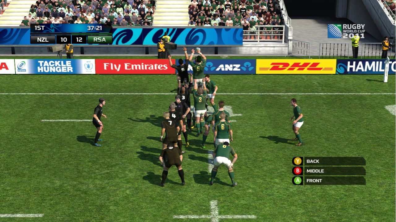 《世界杯橄榄球赛15》GOD版XBOX360版 游戏截图 4