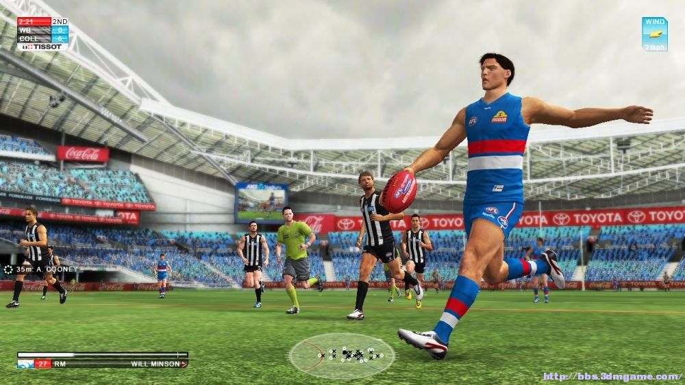 《实况橄榄球2》GOD版XBOX360版 游戏截图 3