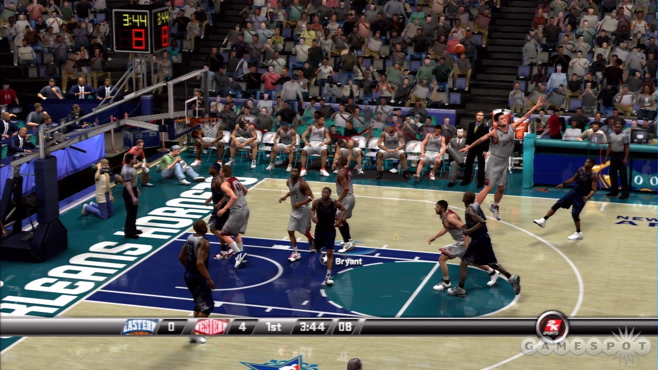 《美国大学篮球2K8》GOD版XBOX360版 游戏截图 2